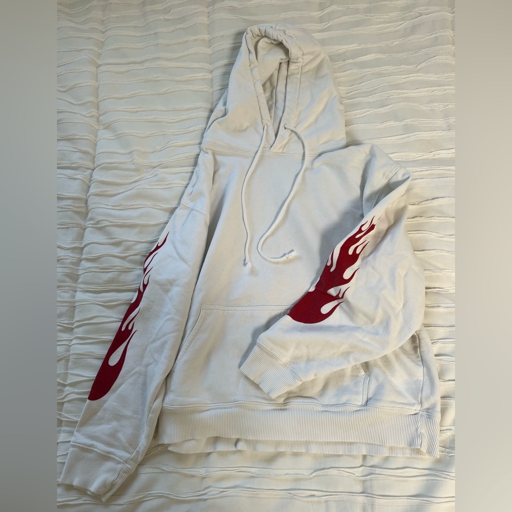 John Galt - Brandy Melville Fire Sleeve Hoodie